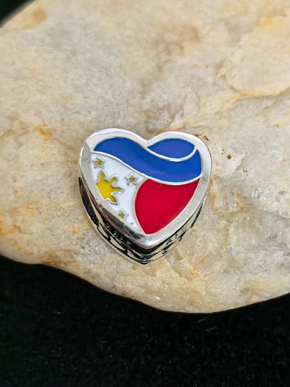 Pandora Philippines Exclusive Travel Heart Charm, S925 Silver Jewelry (Women's)